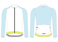 cycling jersey template